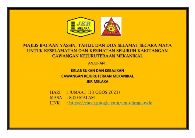 Jabatan Kerja Raya Negeri Melaka Agensi Kerajaan Negeri Melaka